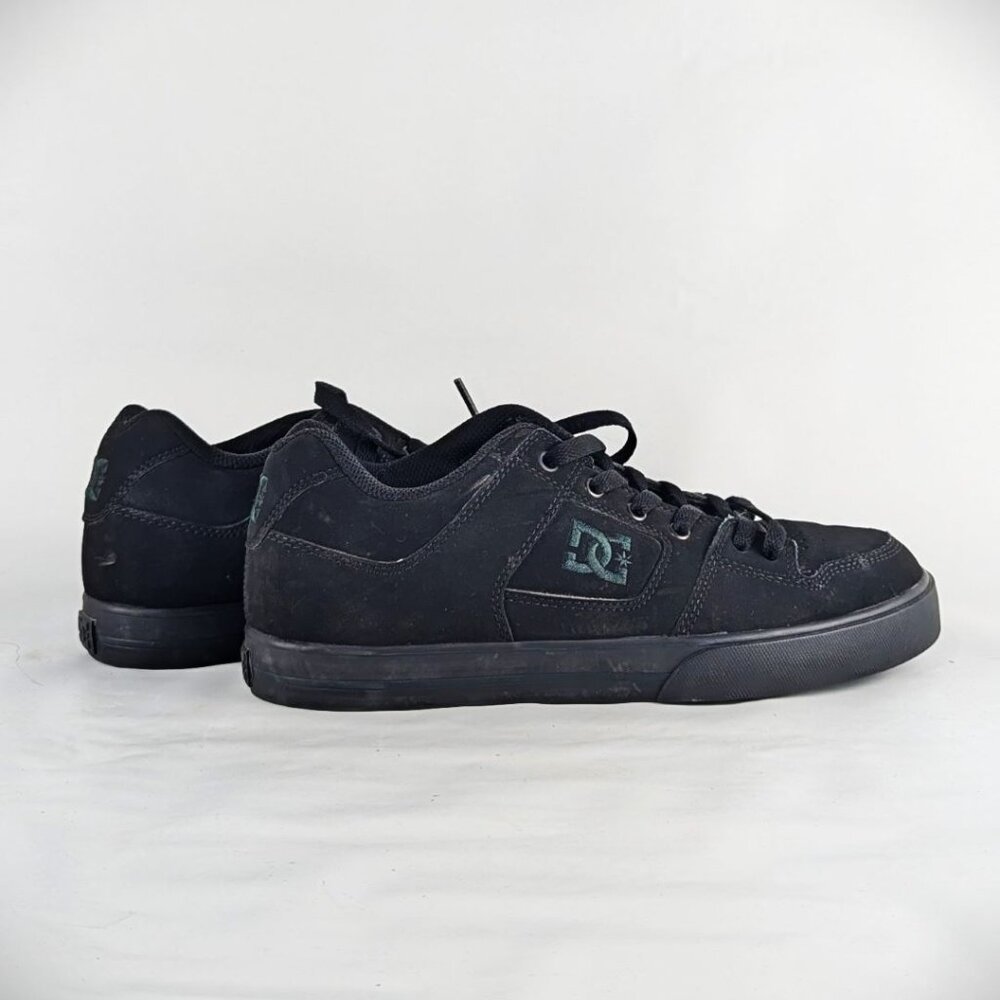 DC Pure skate shoes, Men's size 8, all black - Picture 6 of 7